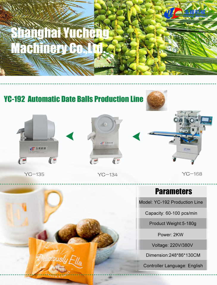 Protein Date ball Machine