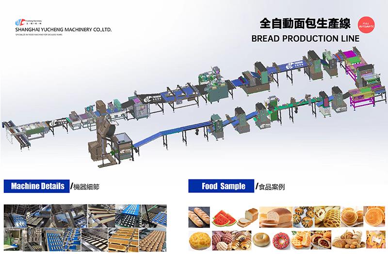 Full automatic bread line