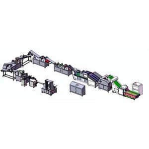 YC-868 Automatische horizontale korstvormmachine met meerdere rijen