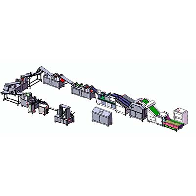 YC-868 Automatic Multi Row Horizontal Encrusting Machine